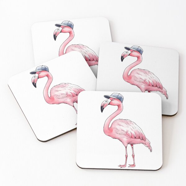Item preview, Pink flamingo with cap designed and sold by Naturitude.