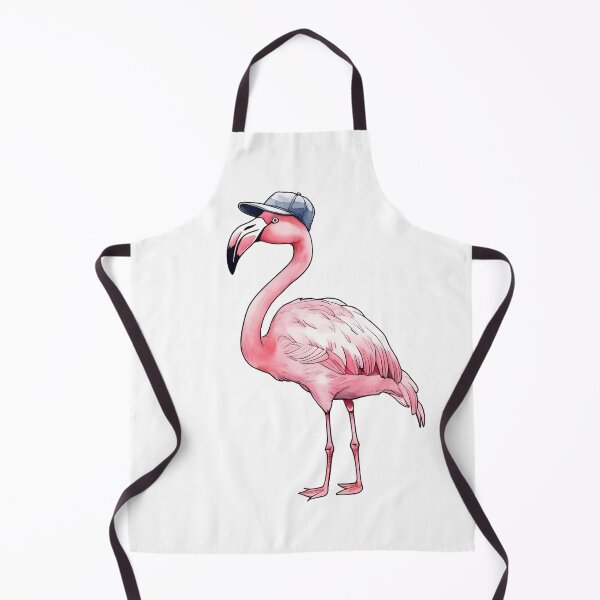 Item preview, Pink flamingo with cap designed and sold by Naturitude.