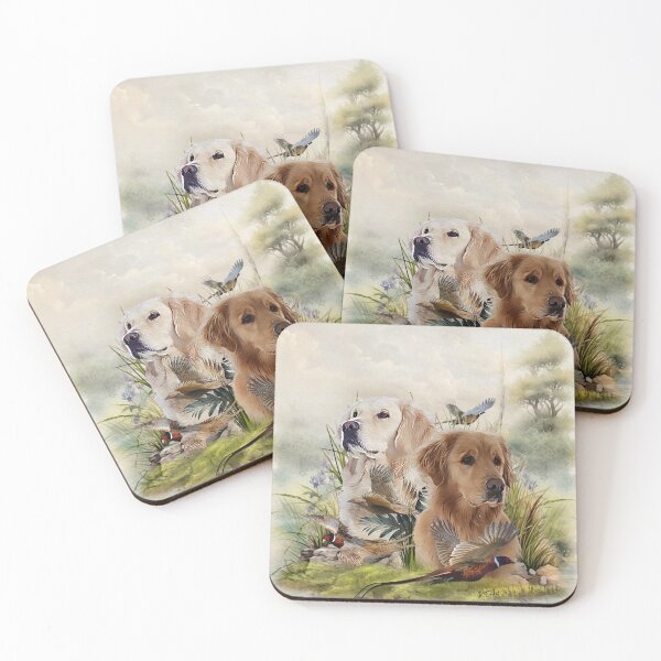 Item preview, Labrador Retrievers with Pheasant ,Art  designed and sold by TammyHunterArt.