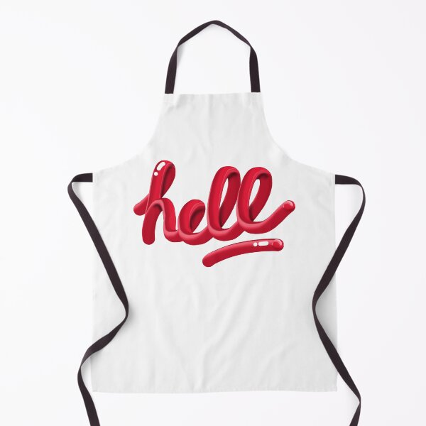 Item preview, Red Hell Lettering designed and sold by AMGraphicStudio.