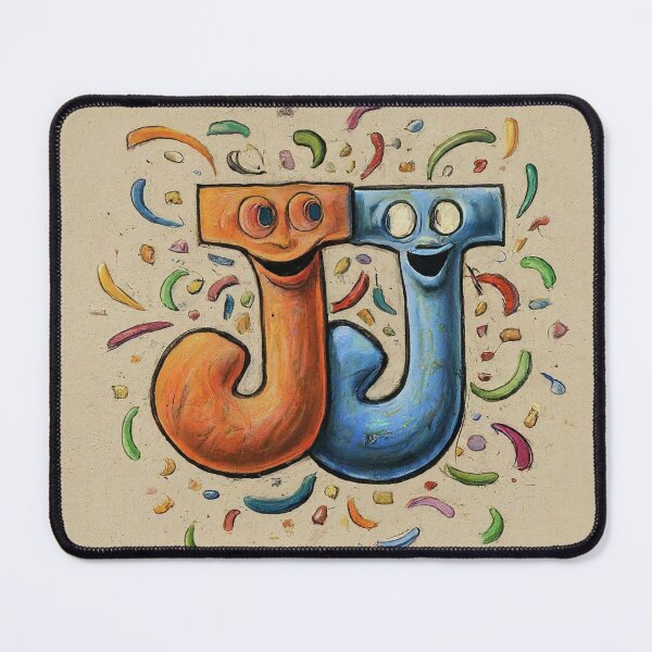 Item preview, JJ Word Smiling Each other like lover designed and sold by JJ Art.