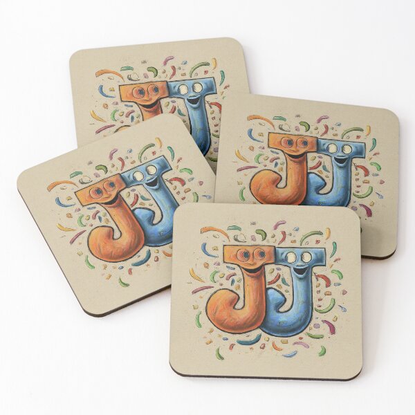 Item preview, JJ Word Smiling Each other like lover designed and sold by JJ Art.