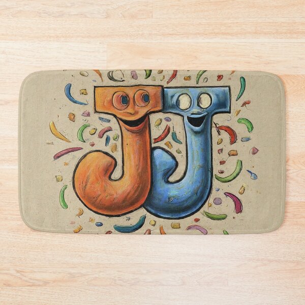 Item preview, JJ Word Smiling Each other like lover designed and sold by JJ Art.