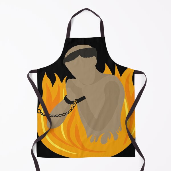 Item preview, Anima Sola (The Lonely Soul) : Catholic Purgatory Graphic Art designed and sold by TheCatholicLady.