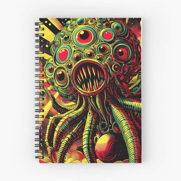Item preview, Trippy Psychedelic Cosmic Space Horror Invasion designed and sold by AIPixelMaster.
