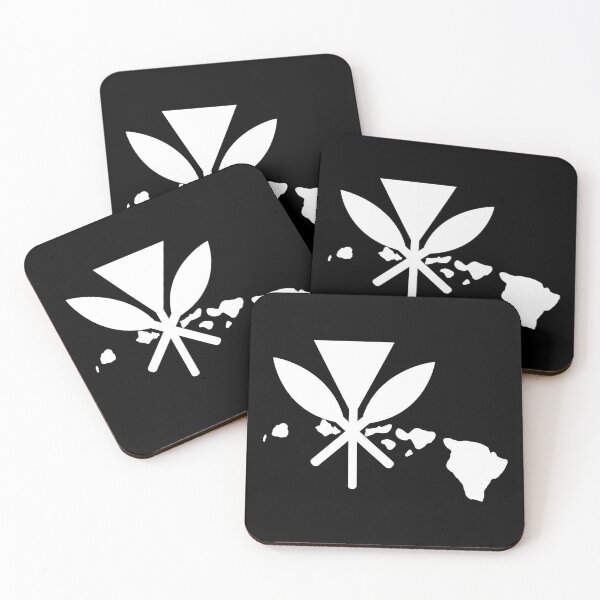 Item preview, Hawaiian Islands Kahili and paddle design designed and sold by J Uila.