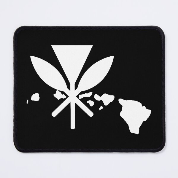 Item preview, Hawaiian Islands Kahili and paddle design designed and sold by J Uila.