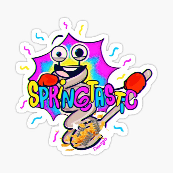 Item preview, Springy SPRINGTASTIC! Inanimate insanity designed and sold by delangodesigns.