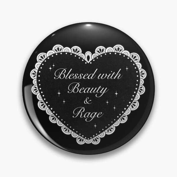 Item preview, Blessed with Beauty & Rage designed and sold by Mystic Heart.