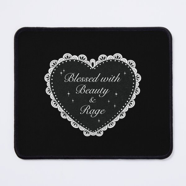 Item preview, Blessed with Beauty & Rage designed and sold by Mystic Heart.