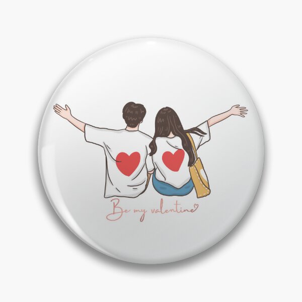 Item preview, Be My Valentine - Couple Design designed and sold by zingster.