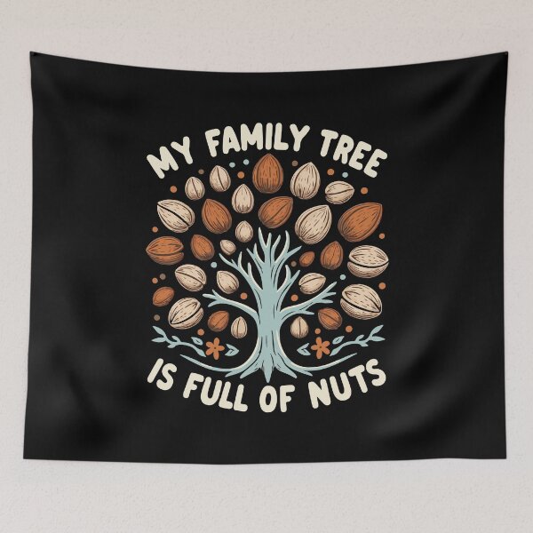 Item preview, My Family tree is full of nuts designed and sold by People Tee.