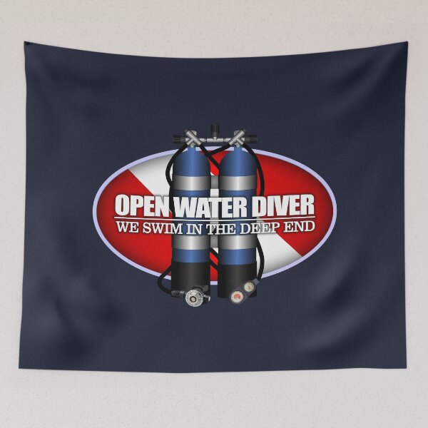 Item preview, Open Water Diver (ST) designed and sold by curranmorgan.