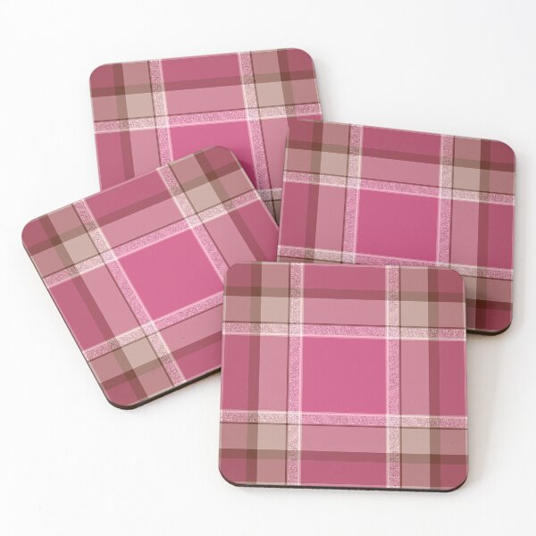 Artikelvorschau, Rosa Himbeer-Tartan entworfen und verkauft von ARTDICTIVE.
