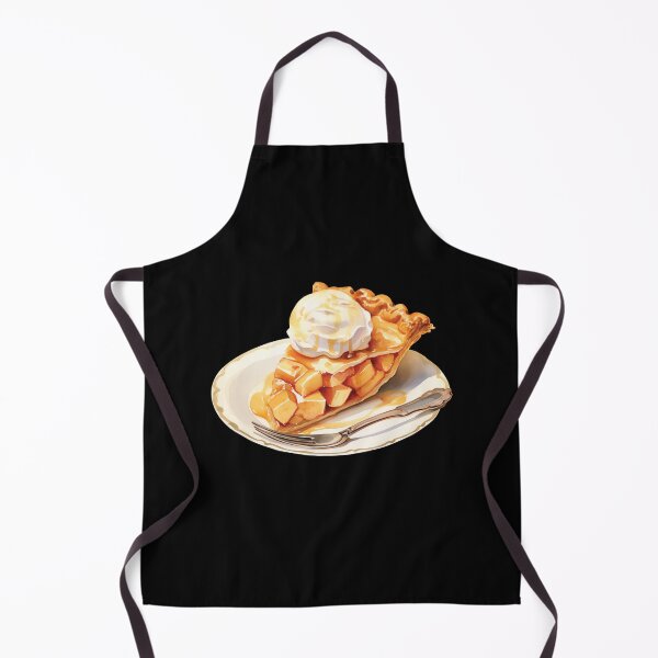 Item preview, Slice of Apple Pie and Vanilla Ice Cream designed and sold by Alicia Chee.