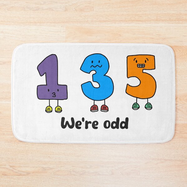 Item preview, 135 we're Odd designed and sold by Adaptixstudio.