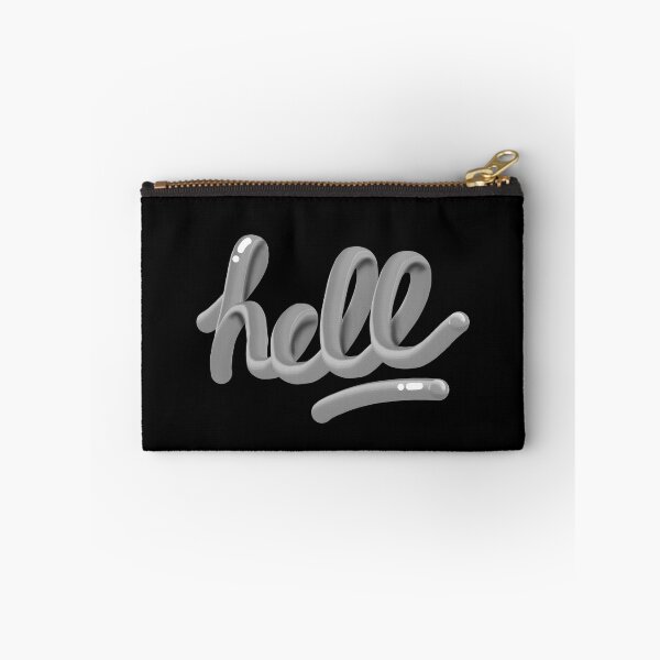 Item preview, Gray Hell Lettering designed and sold by AMGraphicStudio.