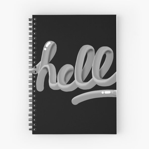 Item preview, Gray Hell Lettering designed and sold by AMGraphicStudio.