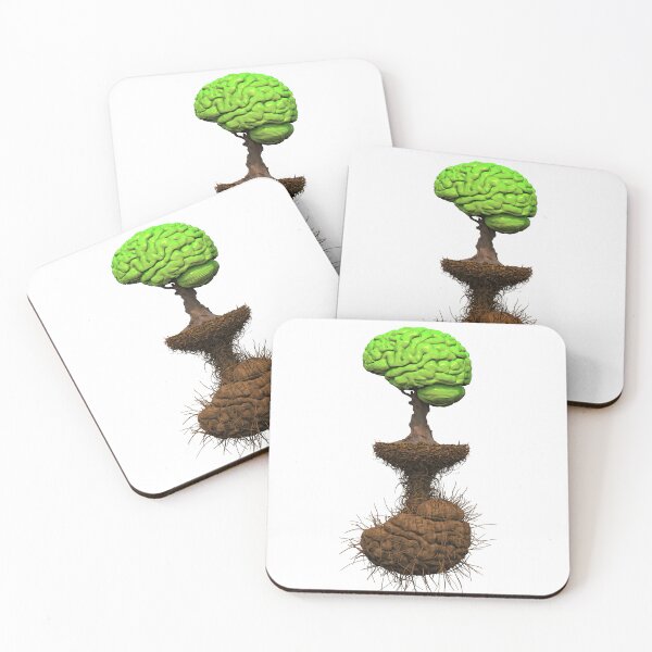 Item preview, Brain Tree With Roots designed and sold by Russell Kightley.
