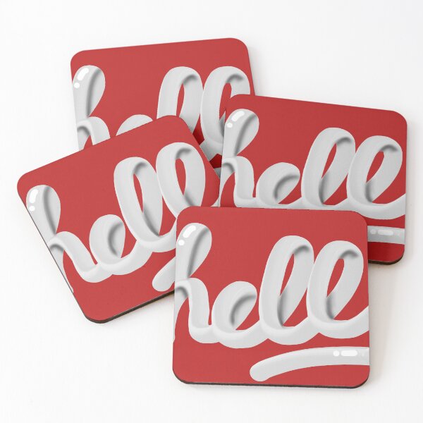 Item preview, White Hell Lettering designed and sold by AMGraphicStudio.