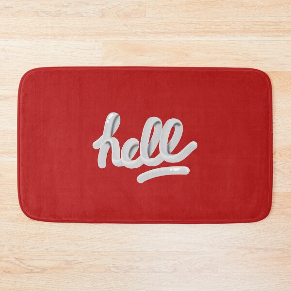 Item preview, White Hell Lettering designed and sold by AMGraphicStudio.