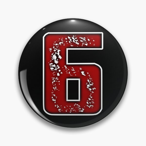 Item preview, Number 6 designed and sold by NumbersFort.