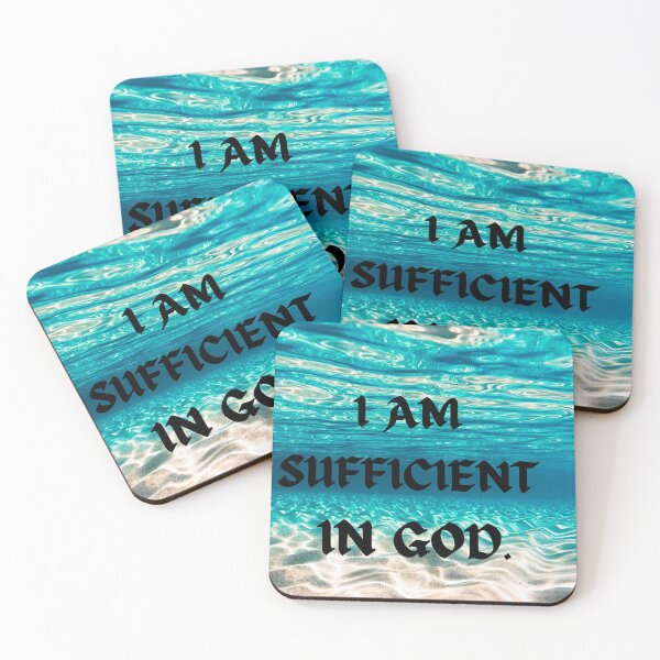 Item preview, i am sufficient in God designed and sold by Cuteenhle.
