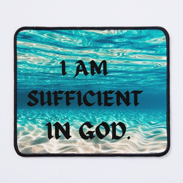 Item preview, i am sufficient in God designed and sold by Cuteenhle.