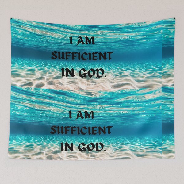 Item preview, i am sufficient in God designed and sold by Cuteenhle.