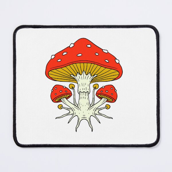Item preview, High Contrast Colorful Mushroom designed and sold by WilliamSRamsey.
