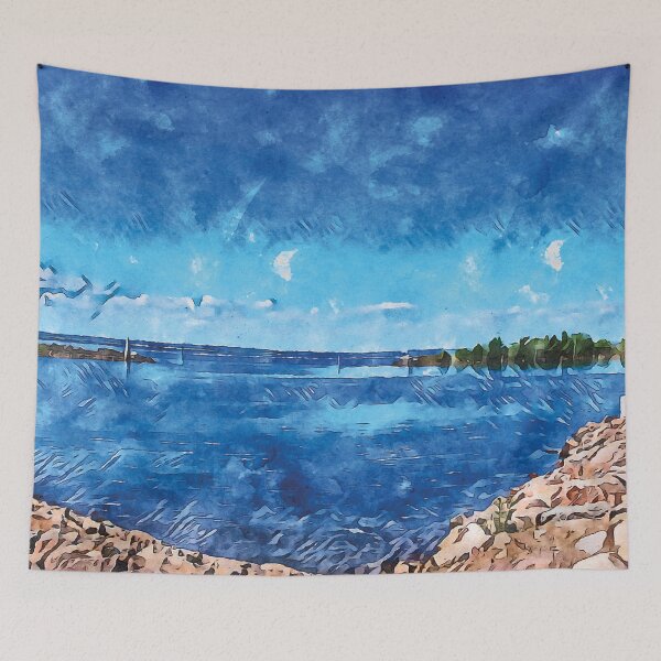 Item preview, The Bridge to Happiness: A Scenic View (Full Screen) designed and sold by Ink-Kreativ.
