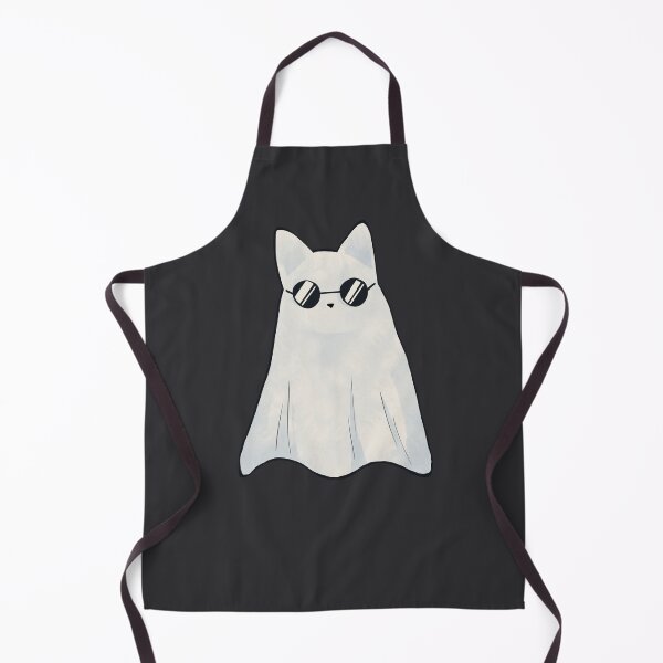 Item preview, sheet ghost cat designed and sold by papercreatyre.