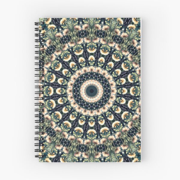 Item preview, Floral Good Vibes Mandala designed and sold by cr6zym1nd.