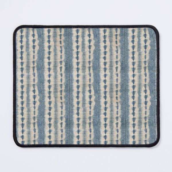 Item preview, Boho mud cloth faded denim tie dye designed and sold by Morrisseyfabric.