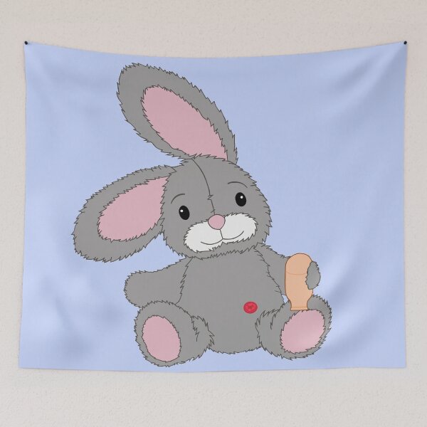 Item preview, Stoma bunny (bag in hand) designed and sold by CaitlynConnor.