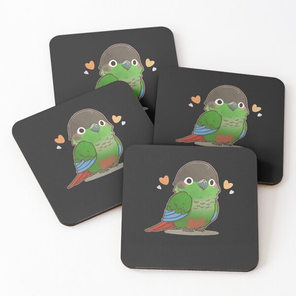 Item preview, Green-cheeked Conure Parrot designed and sold by Clara Hollins.