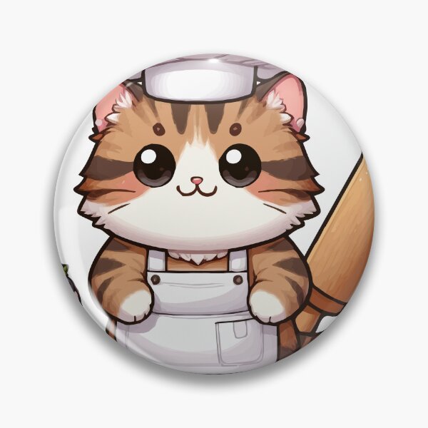 Item preview, Pastry Master Cat in Action designed and sold by Gacram.