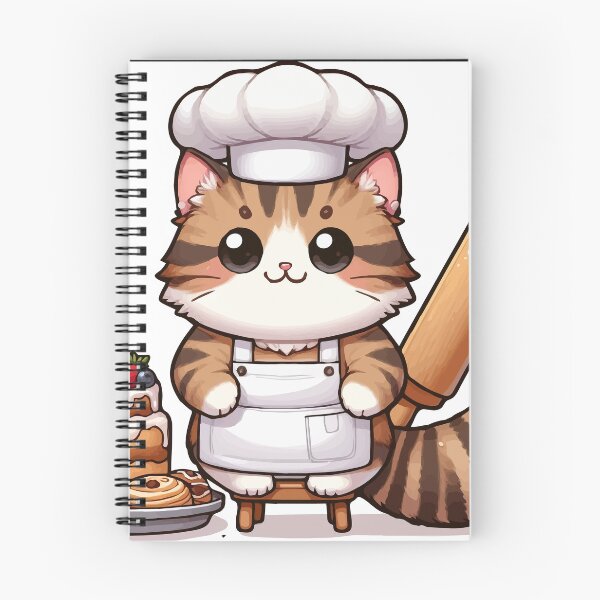 Item preview, Pastry Master Cat in Action designed and sold by Gacram.