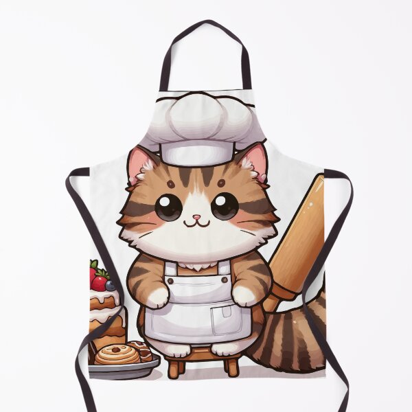 Item preview, Pastry Master Cat in Action designed and sold by Gacram.