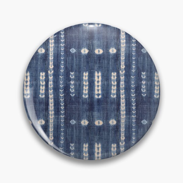 Item preview, mud cloth tie dye indigo blue and white designed and sold by Morrisseyfabric.