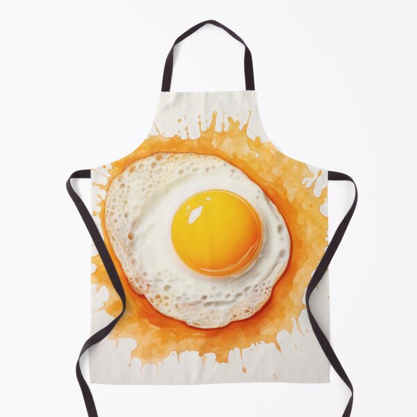 Item preview, fried egg painting designed and sold by WarmHeartedArt.