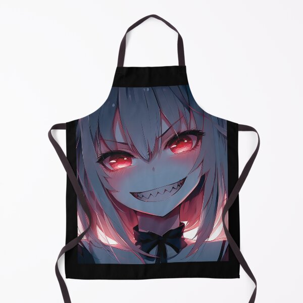 Item preview, Creepy Anime Girl Face Portrait designed and sold by ByteyCreatives.