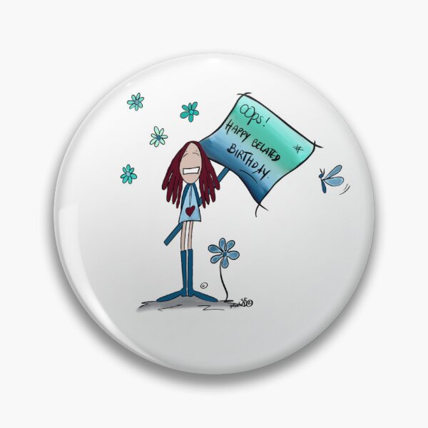 Item preview, Belated Birthday  designed and sold by sbolotagomes.
