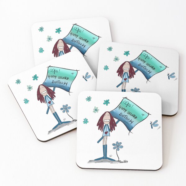 Item preview, Belated Birthday  designed and sold by sbolotagomes.