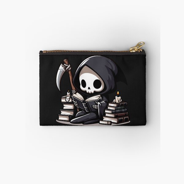 Item preview, Cute Reaper Reading a Book designed and sold by Kawaii-n-Spice.