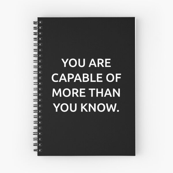 Item preview, You are capable of more than you know. designed and sold by IMCDT.