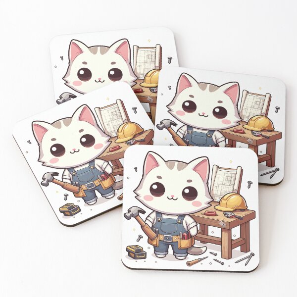 Item preview, The Air Castle Builder Cat designed and sold by Gacram.