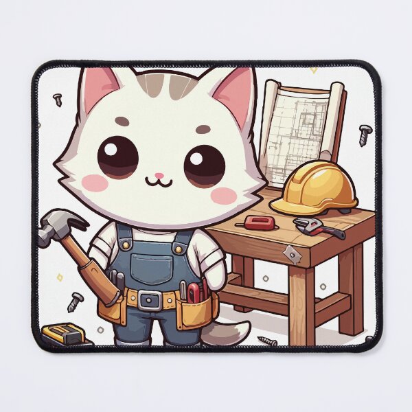 Item preview, The Air Castle Builder Cat designed and sold by Gacram.