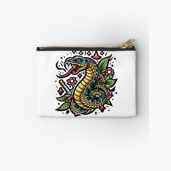 Item preview, Unique Snake Tattoo Art Snake Lover Gift Colored Snake  designed and sold by SlocifieShop.