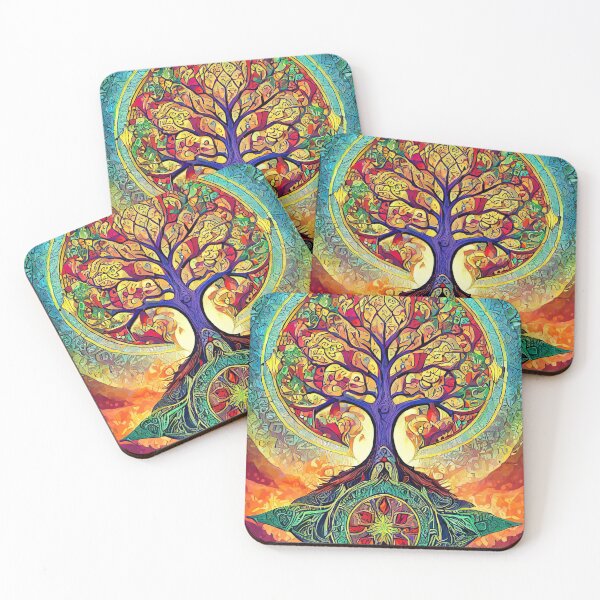 Item preview, Tree of Life Mandala 14 designed and sold by Mandalahijo.